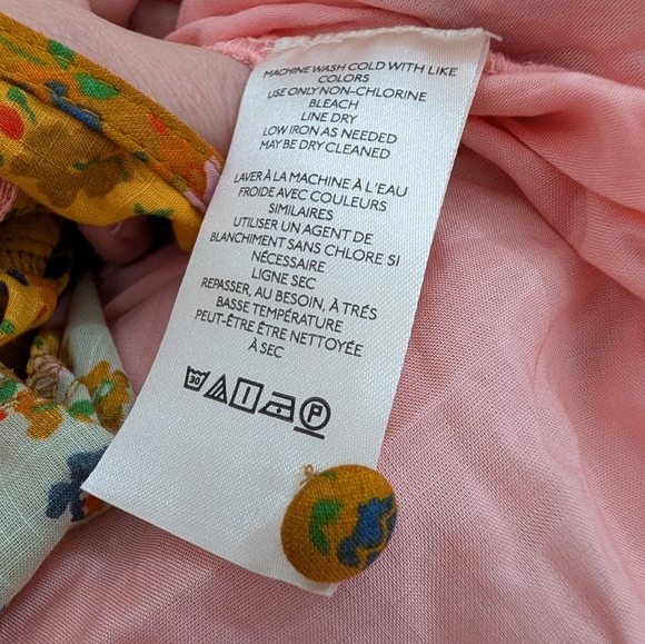 Anthropologie Tiered & True Maxi Dress Size Small - Picture 8 of 9